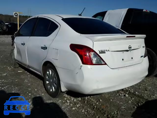 2013 NISSAN VERSA S/S 3N1CN7AP7DL860511 image 2