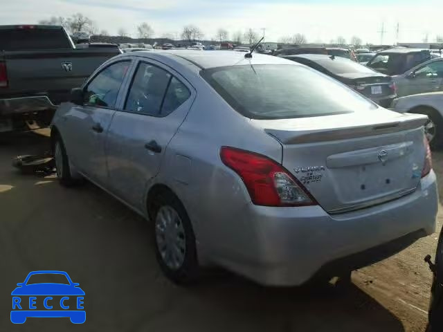 2015 NISSAN VERSA S/S 3N1CN7AP4FL845743 image 2