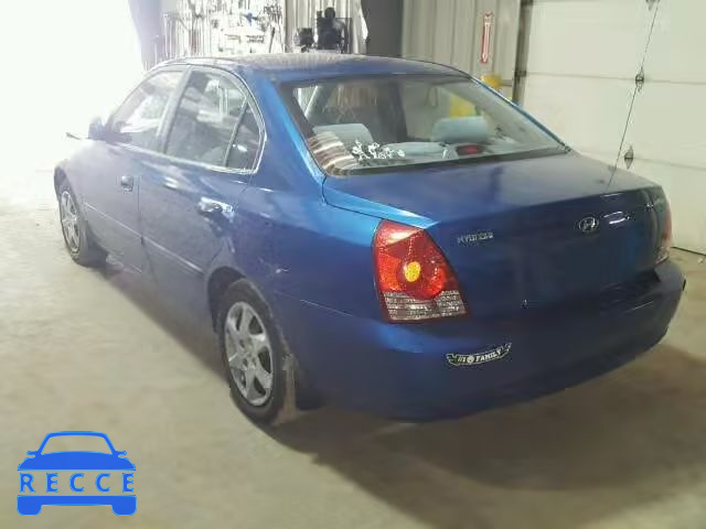 2005 HYUNDAI ELANTRA GL KMHDN46DX5U069309 image 2