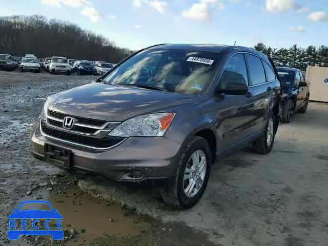 2011 HONDA CR-V EX 5J6RE4H59BL000400 image 1