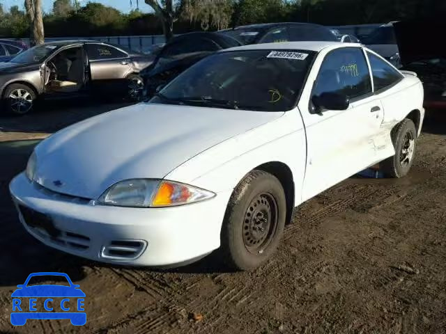 2002 CHEVROLET CAVALIER 1G1JC124827237193 зображення 1