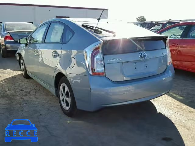 2015 TOYOTA PRIUS JTDKN3DU4F2000315 image 2