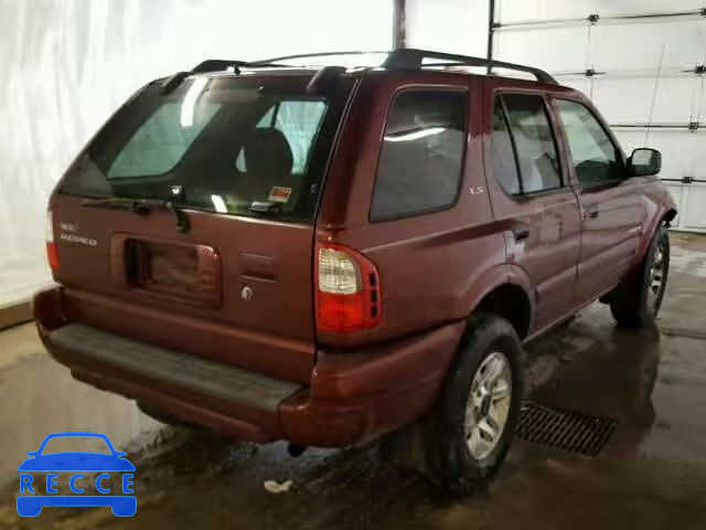 2002 ISUZU RODEO S/LS 4S2DM58W124339278 зображення 3