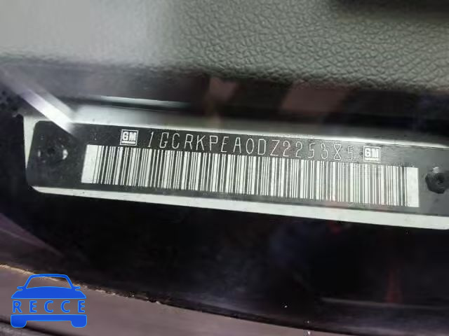 2013 CHEVROLET SILVERADO 1GCRKPEA0DZ225385 Bild 9