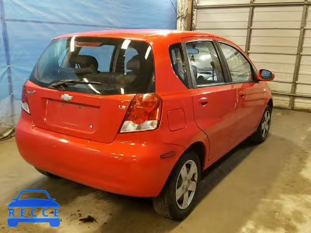 2008 CHEVROLET AVEO/LS KL1TD66678B187115 image 3