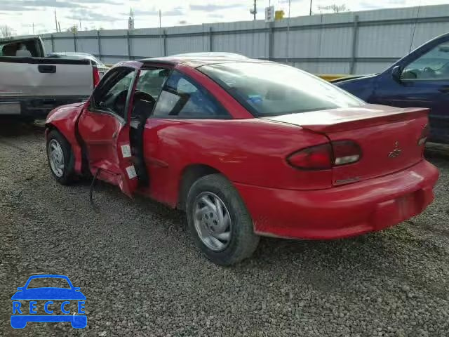 1999 CHEVROLET CAVALIER/R 1G1JC124XX7255993 зображення 2