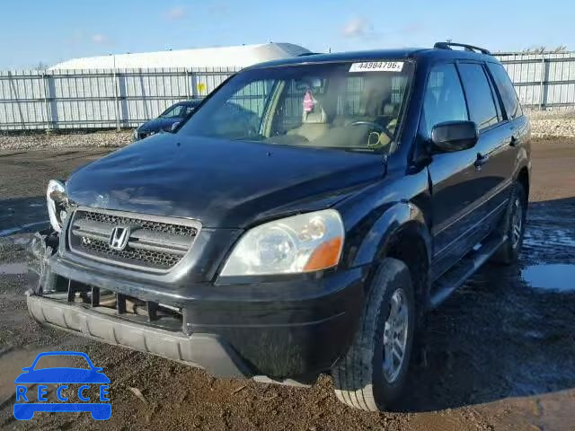 2004 HONDA PILOT EXL 5FNYF18564B004777 image 1