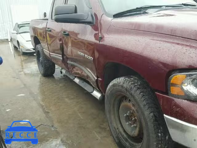 2002 DODGE RAM 1500 Q 1D7HA18N82S583873 зображення 9