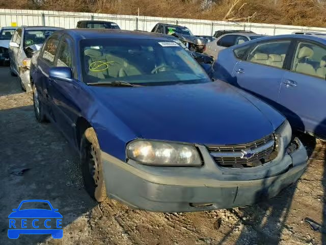 2003 CHEVROLET IMPALA 2G1WF52EX39387514 зображення 0