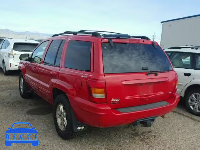 1999 JEEP GRAND CHER 1J4GW68N8XC726496 зображення 2