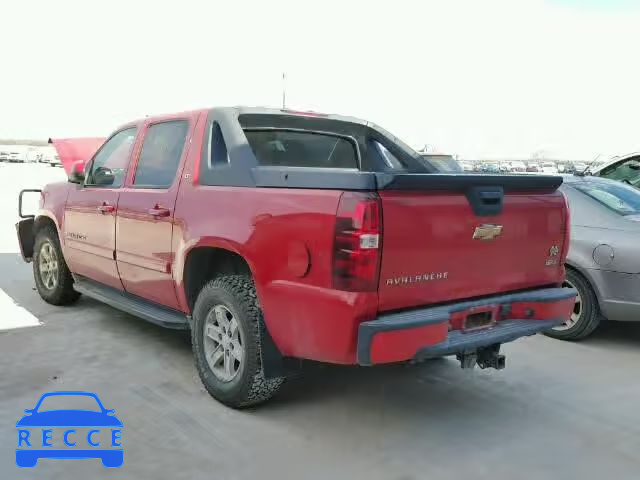 2007 CHEVROLET AVALANCHE 3GNFK12377G320995 image 2