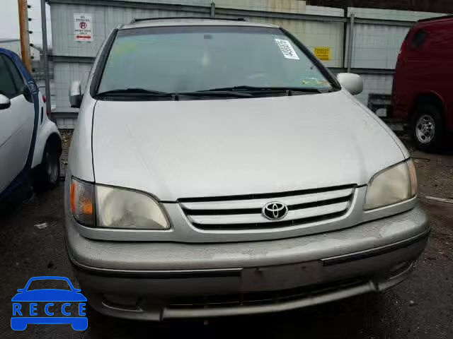 2001 TOYOTA SIENNA LE/ 4T3ZF13C51U345636 зображення 9