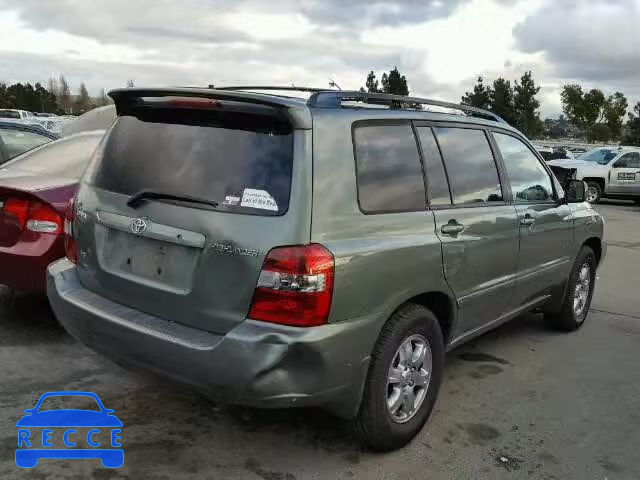 2004 TOYOTA HIGHLANDER JTEDP21A540019354 зображення 3