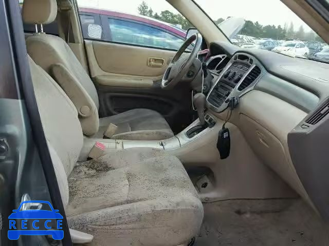 2004 TOYOTA HIGHLANDER JTEDP21A540019354 зображення 4