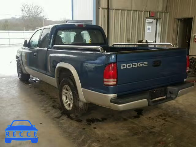 2002 DODGE DAKOTA SLT 1B7GL42X42S578214 зображення 2