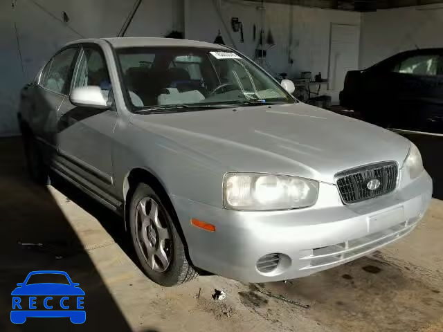 2002 HYUNDAI ELANTRA GL KMHDN45D52U379705 зображення 0
