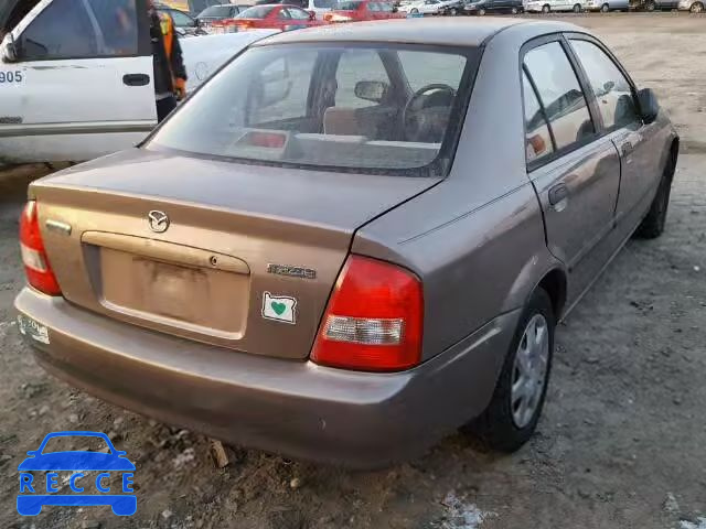 1999 MAZDA PROTEGE DX JM1BJ2225X0116756 зображення 3