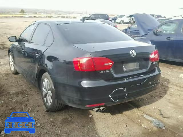 2011 VOLKSWAGEN JETTA SE 3VWDZ7AJ9BM377351 image 2