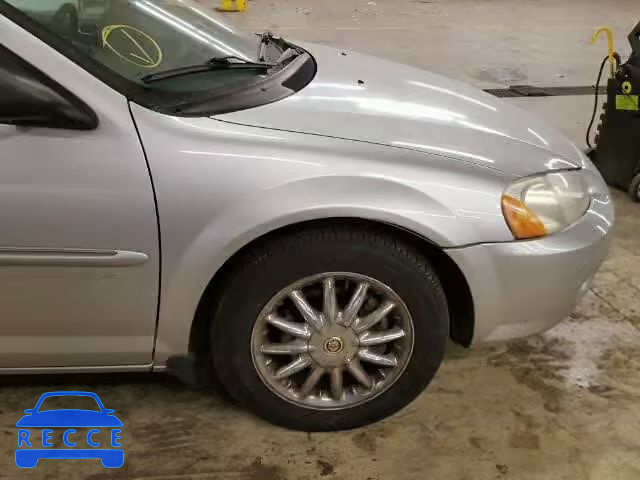 2001 CHRYSLER SEBRING LX 1C3AL56U51N731079 зображення 9