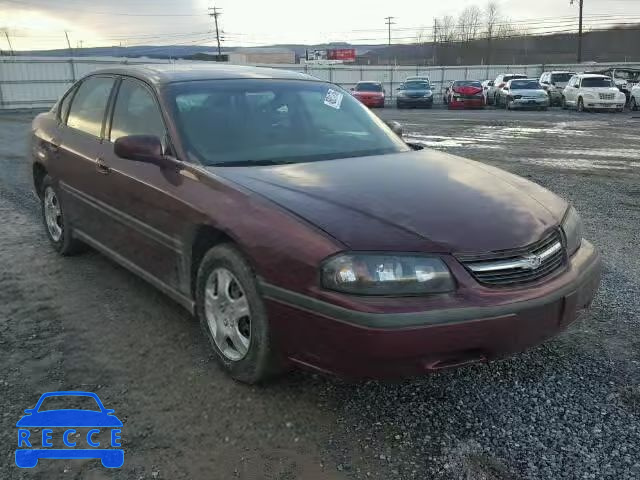 2002 CHEVROLET IMPALA 2G1WF52E729121253 image 0