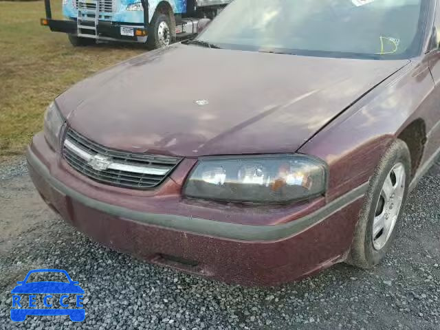 2002 CHEVROLET IMPALA 2G1WF52E729121253 зображення 8