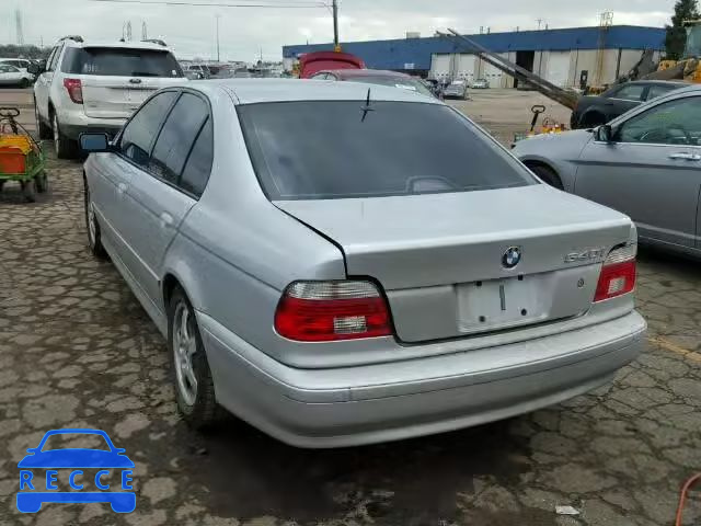 2002 BMW 540I AUTOMATIC WBADN63492GM74122 зображення 2