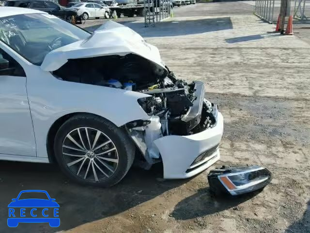 2016 VOLKSWAGEN JETTA SPOR 3VWD17AJ7GM412161 зображення 9