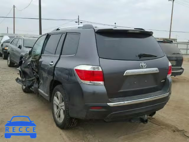 2013 TOYOTA HIGHLANDER 5TDDK3EH3DS175860 image 2