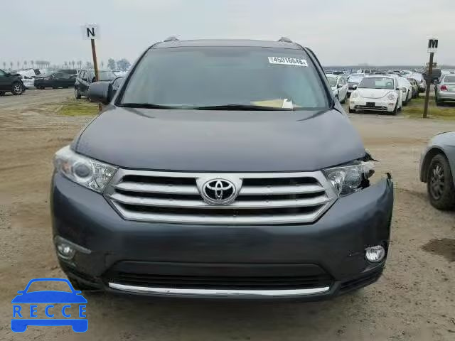 2013 TOYOTA HIGHLANDER 5TDDK3EH3DS175860 image 8