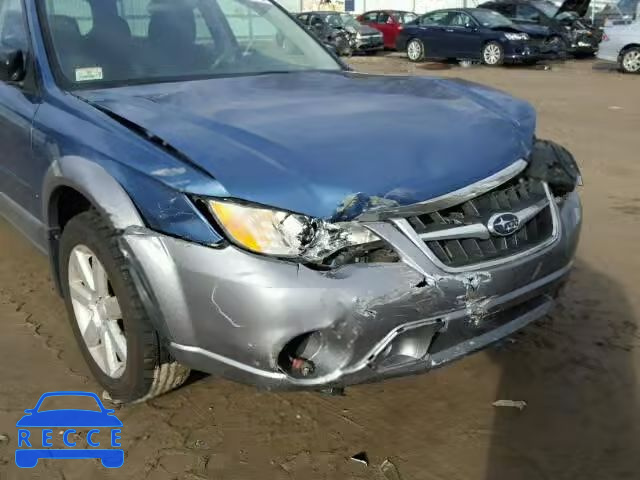 2009 SUBARU OUTBACK 2. 4S4BP61CX97347819 Bild 8