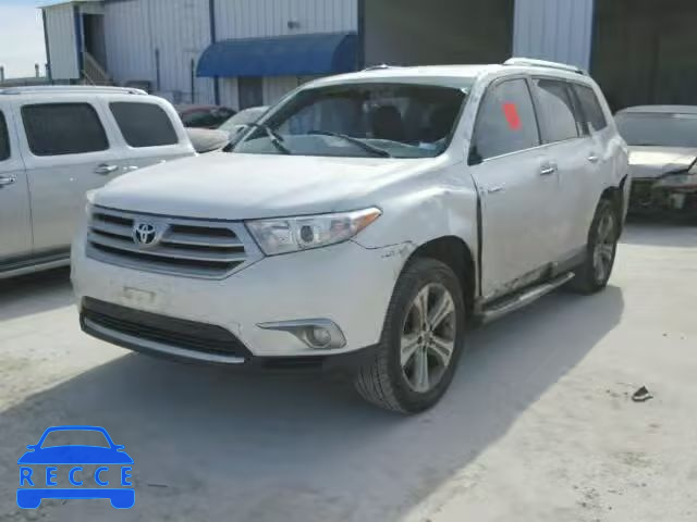 2011 TOYOTA HIGHLANDER 5TDDK3EH6BS068931 зображення 1