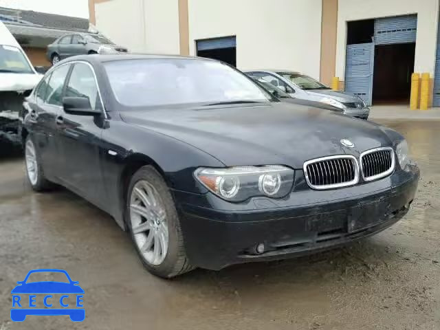 2002 BMW 745I WBAGL63402DP50255 image 0