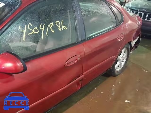 2000 FORD TAURUS SES 1FAFP55U9YG131001 Bild 9