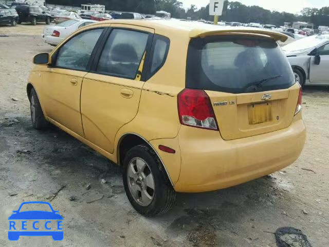 2006 CHEVROLET AVEO/LS KL1TD66666B554373 зображення 2