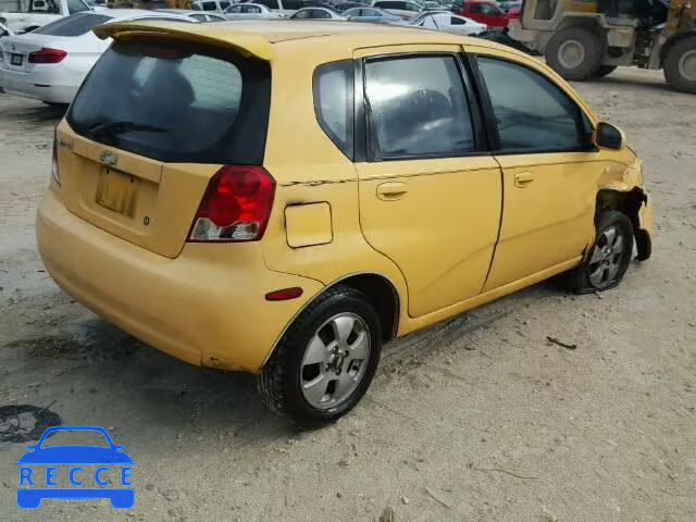 2006 CHEVROLET AVEO/LS KL1TD66666B554373 зображення 3