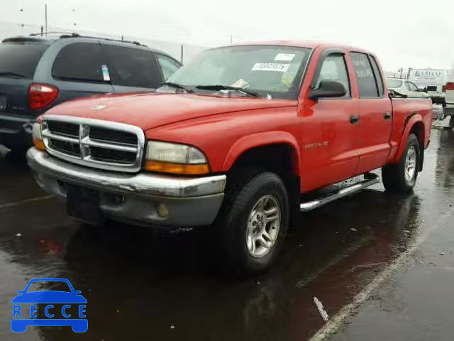 2002 DODGE DAKOTA QUA 1B7HG48X82S599065 image 1