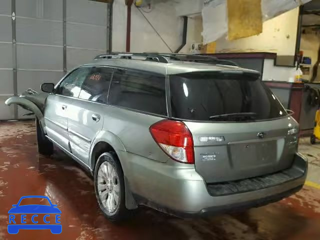 2009 SUBARU OUTBACK 2. 4S4BP66C397331955 image 2