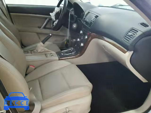2009 SUBARU OUTBACK 2. 4S4BP66C397331955 image 4