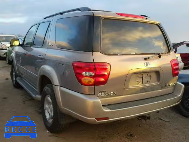 2002 TOYOTA SEQUOIA SR 5TDBT44A02S089305 image 2