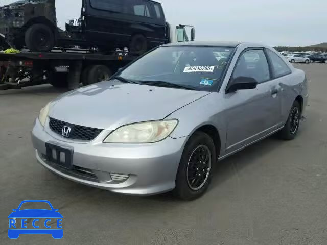 2004 HONDA CIVIC DX V 1HGEM21154L035183 зображення 1