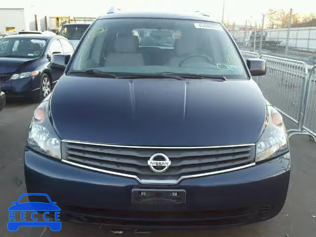 2009 NISSAN QUEST S/SE 5N1BV28U19N107941 image 9