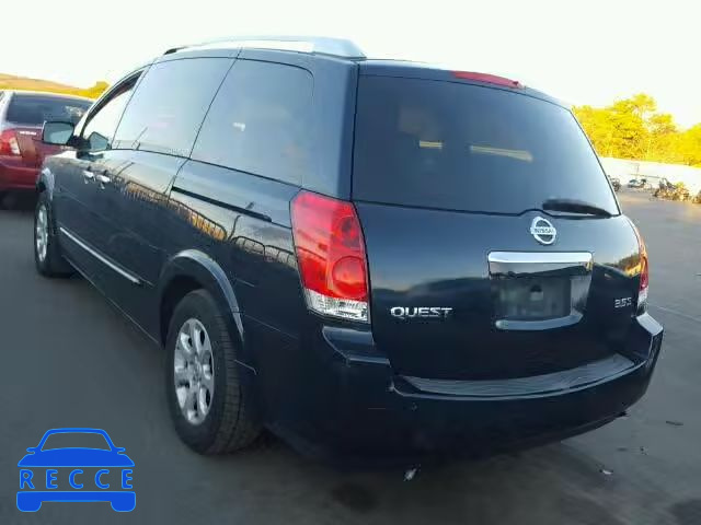 2009 NISSAN QUEST S/SE 5N1BV28U19N107941 image 2