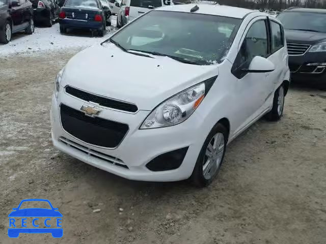 2014 CHEVROLET SPARK 1LT KL8CD6S91EC564397 Bild 1