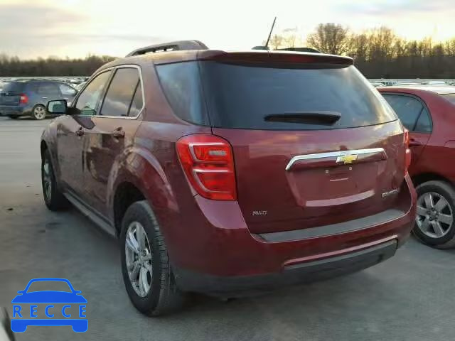 2016 CHEVROLET EQUINOX LT 2GNFLFEKXG6359329 зображення 2