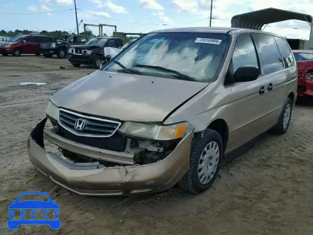 2002 HONDA ODYSSEY LX 2HKRL18542H526657 зображення 1