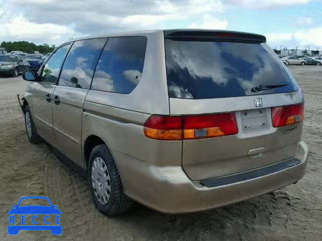 2002 HONDA ODYSSEY LX 2HKRL18542H526657 зображення 2