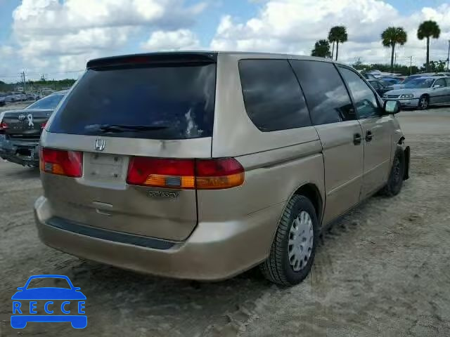 2002 HONDA ODYSSEY LX 2HKRL18542H526657 зображення 3