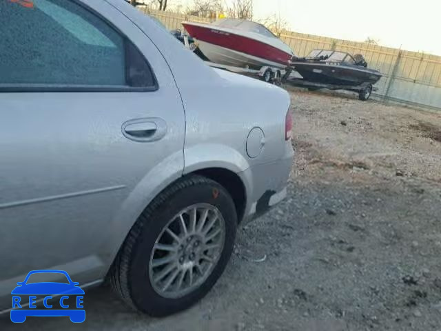 2006 CHRYSLER SEBRING TO 1C3EL56T46N142332 зображення 9