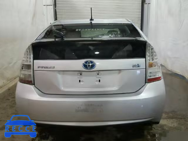 2010 TOYOTA PRIUS JTDKN3DU8A0106707 зображення 9