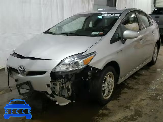 2010 TOYOTA PRIUS JTDKN3DU8A0106707 зображення 1